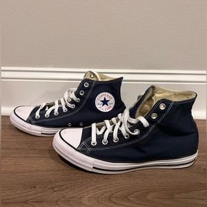 Navy Blue Converse